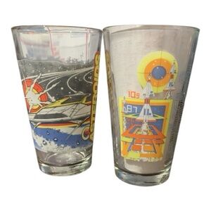 Vintage ATARI 16oz Drinking glasses